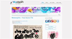 Desktop Screenshot of mixclipart.com
